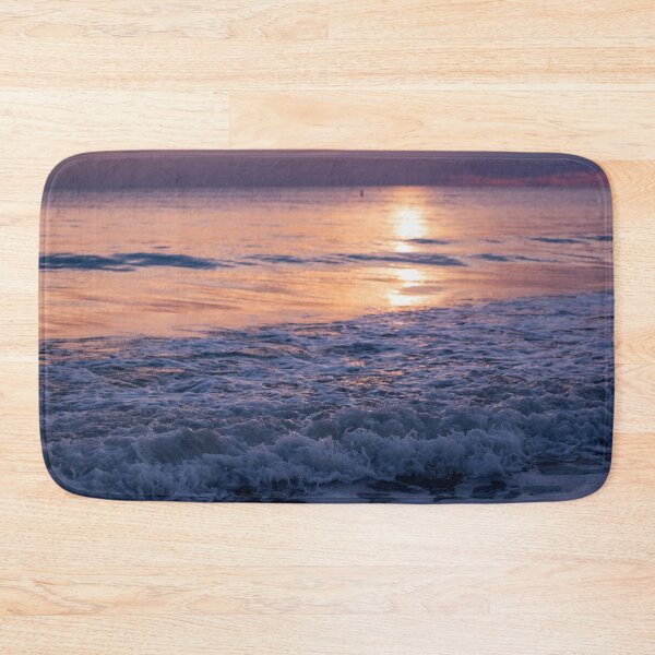 Item preview, Sunset Blue Ocean Waves designed and sold by mimosadesigns.