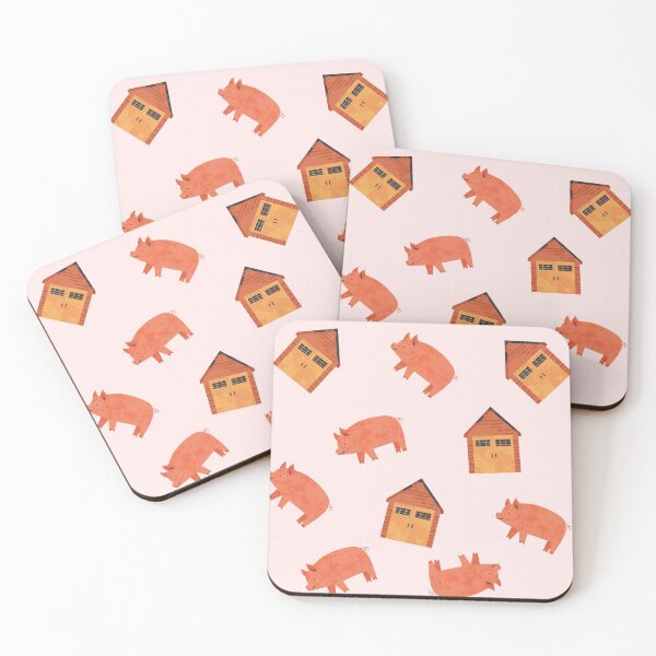 Item preview, Pink Pig Patterns designed and sold by AnnaAndVibes.