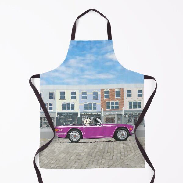 Item preview, Magenta color TR6 – the Classic British Sports Car designed and sold by Bigs66.