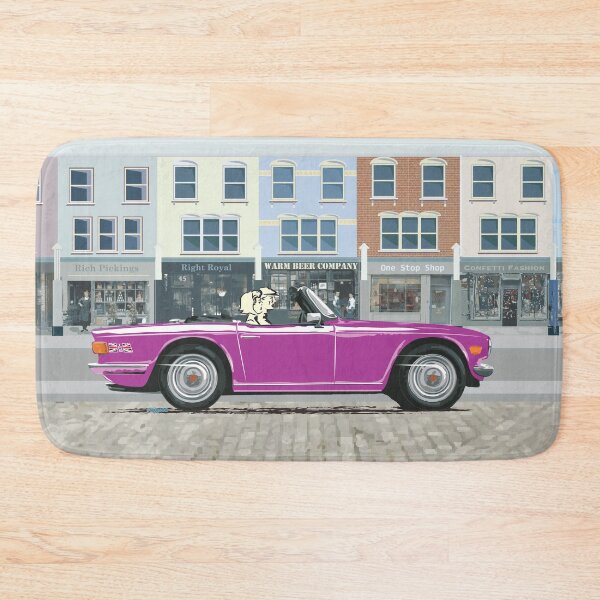 Item preview, Magenta color TR6 – the Classic British Sports Car designed and sold by Bigs66.