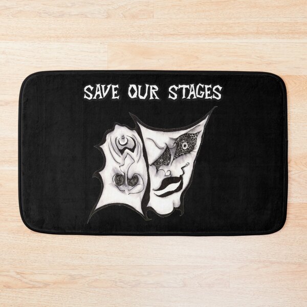 Item preview, Save Our Stages | Performing Arts | Comedy Tragedy | Stage Crew | TM11 designed and sold by triciakitty.