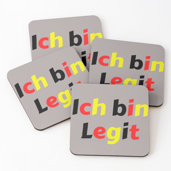 Item preview, I am Legit Ich bin Legit German  designed and sold by Time4German.