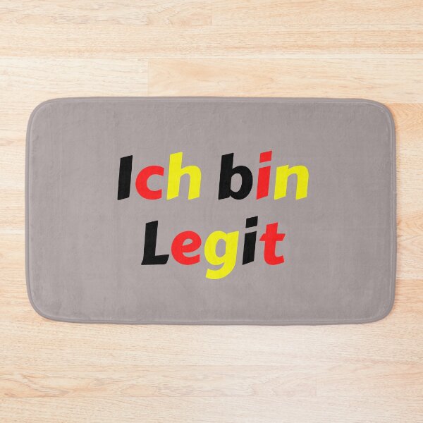 Item preview, I am Legit Ich bin Legit German  designed and sold by Time4German.