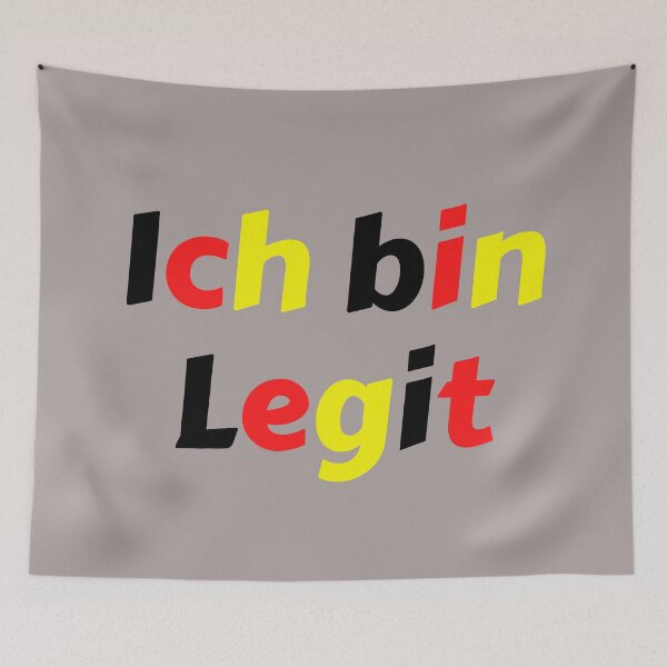 Item preview, I am Legit Ich bin Legit German  designed and sold by Time4German.