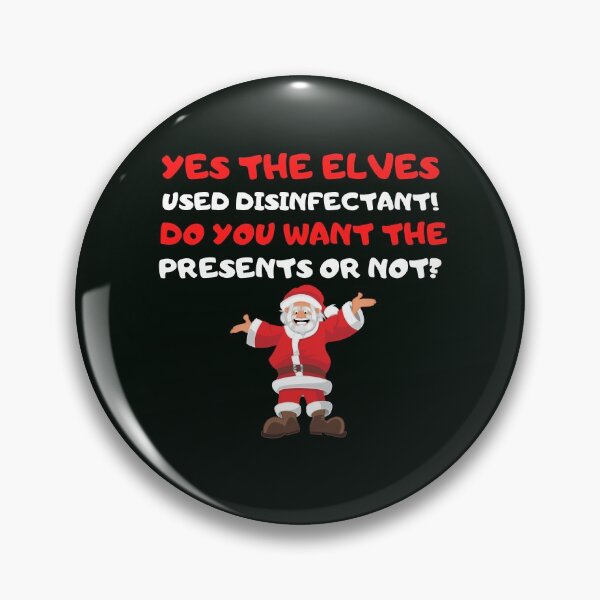 Item preview, Yes The Elves Used Disinfectant designed and sold by WoodburyLake.