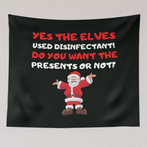Item preview, Yes The Elves Used Disinfectant designed and sold by WoodburyLake.