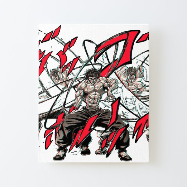 Baki and Yujiro Hanma Uzzi Watson - Illustrations ART street