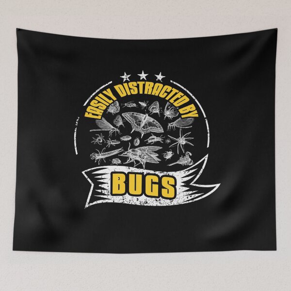 Item preview, Easily Distracted By Bugs Entomology Entomologist designed and sold by NeXore.