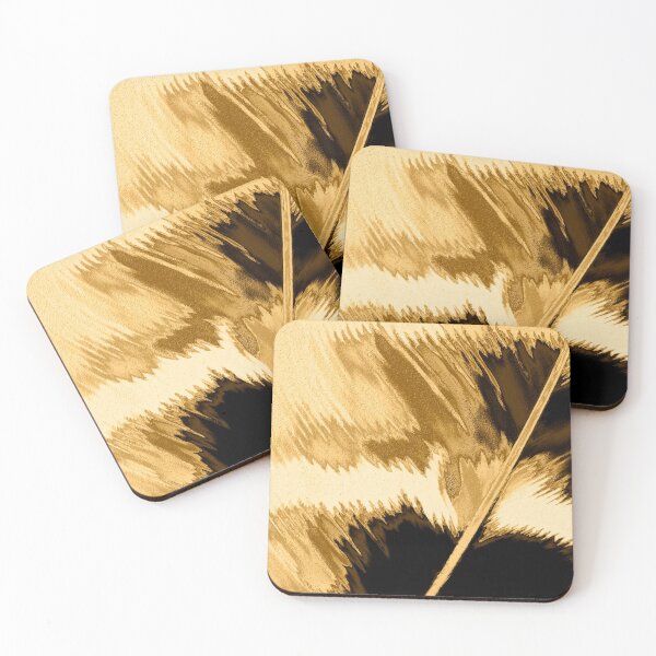 Item preview, Stylish golden feather designed and sold by SulkaCreative.