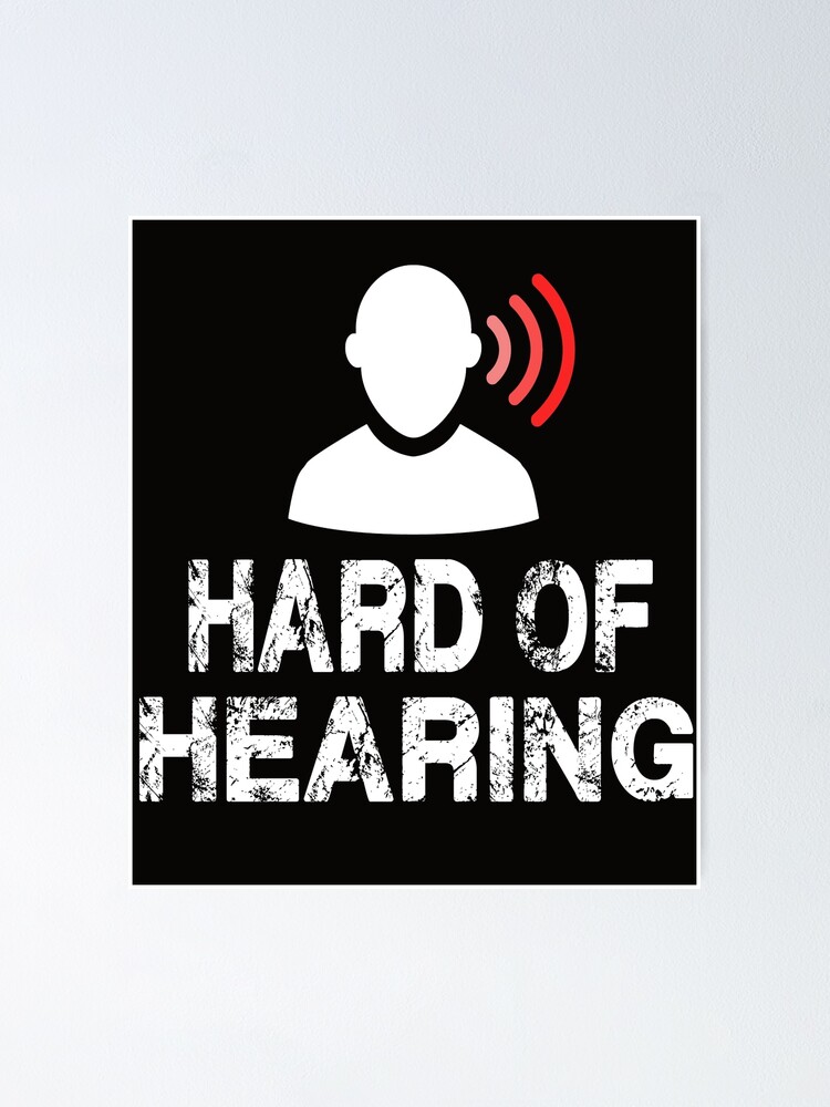 Thumbnail 1 of 3, Poster, hearing designed and sold by virilamissa.