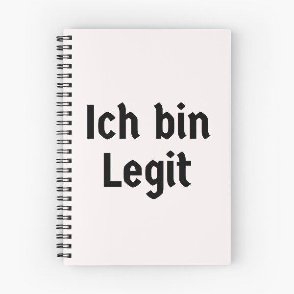 Artikelvorschau, Legit Deutsch Deutsch entworfen und verkauft von Time4German.