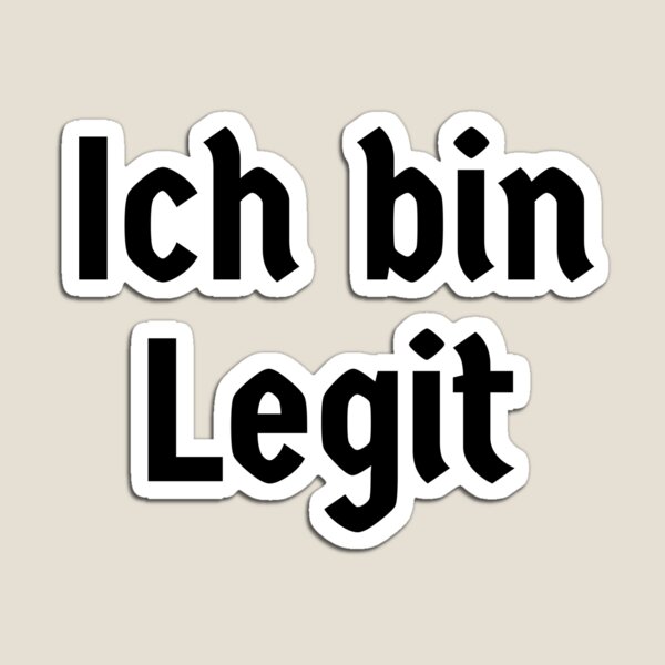 Item preview, Legit Deutsch Deutsch designed and sold by Time4German.