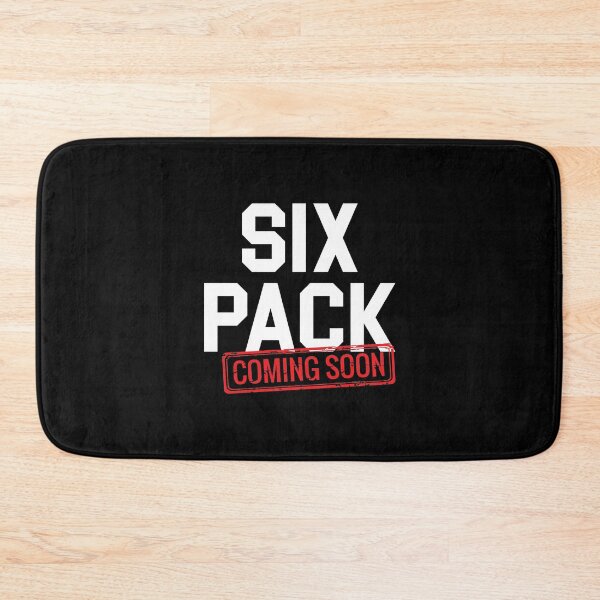 Item preview, Six Pack Coming Soon Quote designed and sold by artistkalpesh.