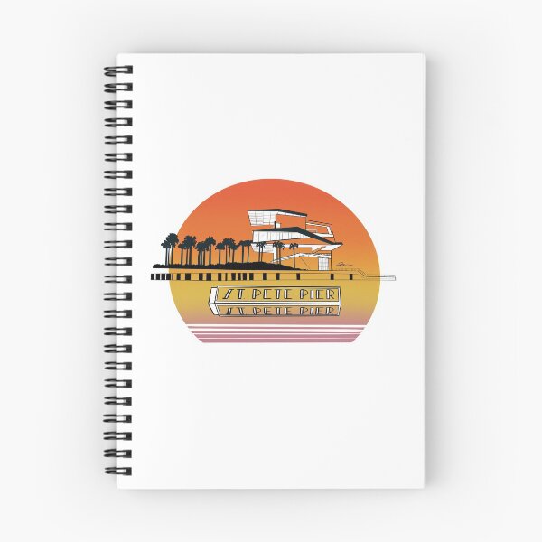 Item preview, St. Pete Pier Retro Sunset designed and sold by Amanda Pratt.