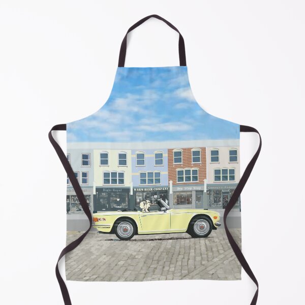 Item preview, Saffron Yellow color TR6 – thea Classic British Sports Car designed and sold by Bigs66.