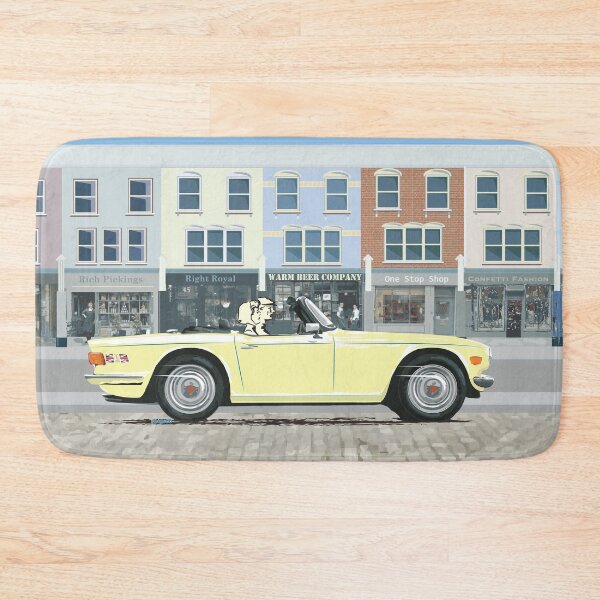 Item preview, Saffron Yellow color TR6 – thea Classic British Sports Car designed and sold by Bigs66.