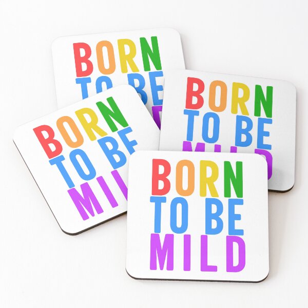 Item preview, Born to be mild LGBT Rainbow Gay Pride designed and sold by aronia.