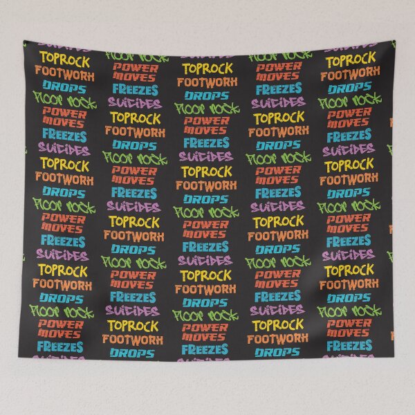 Item preview, Break Dancing Moves II designed and sold by VicEllisArt.