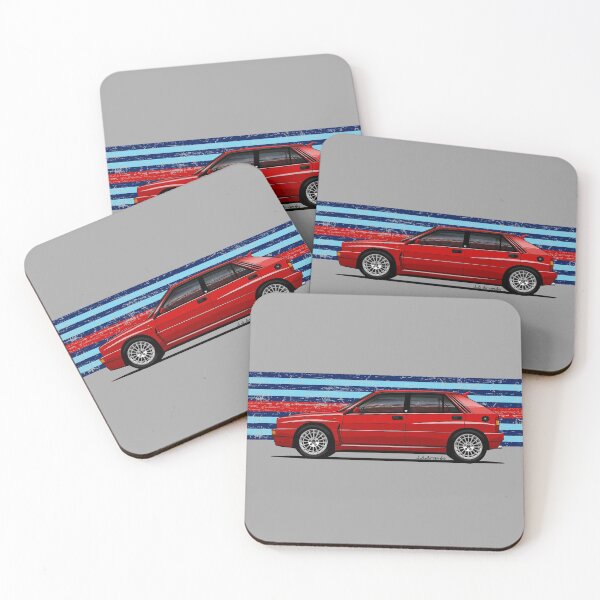 Item preview, My drawing of the iconic rally car in red designed and sold by designjaag.