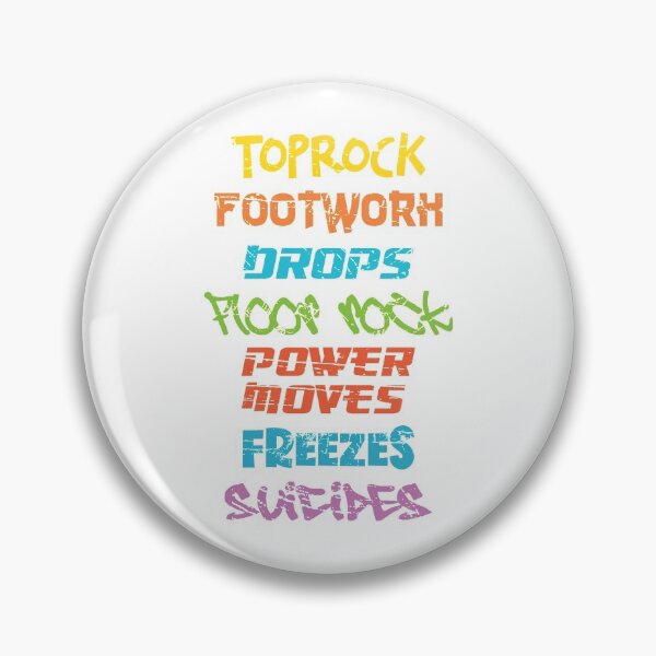 Item preview, Break Dancing Moves III designed and sold by VicEllisArt.