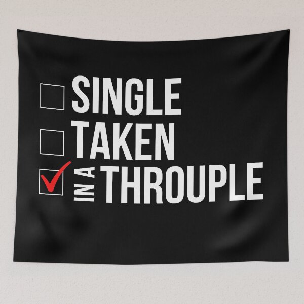 Item preview, In A Throuple | Triad | Polyamory designed and sold by throuplescorner.
