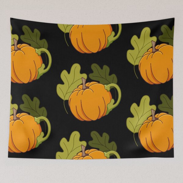 Item preview, Pumpkin | Leaves | Autumn | Fall | Green Orange designed and sold by Wintre2.