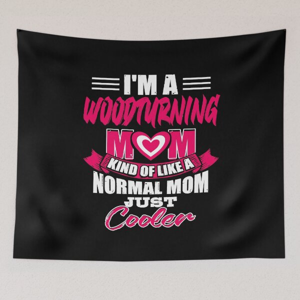 Item preview, Woodturning Mom cooler than normal designed and sold by NeXore.