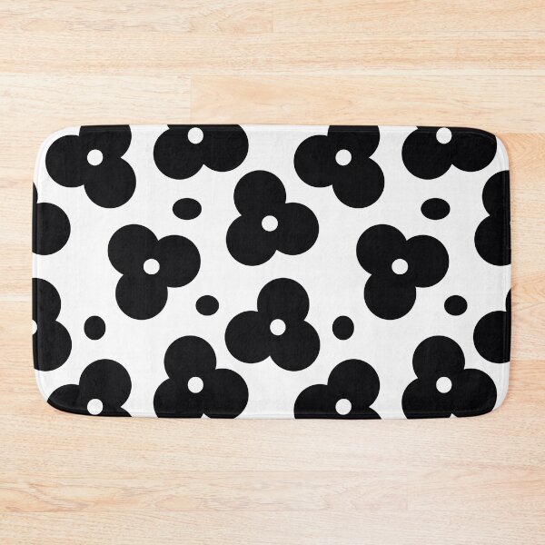 Item preview, Monochrom floral pattern designed and sold by ivanoel.