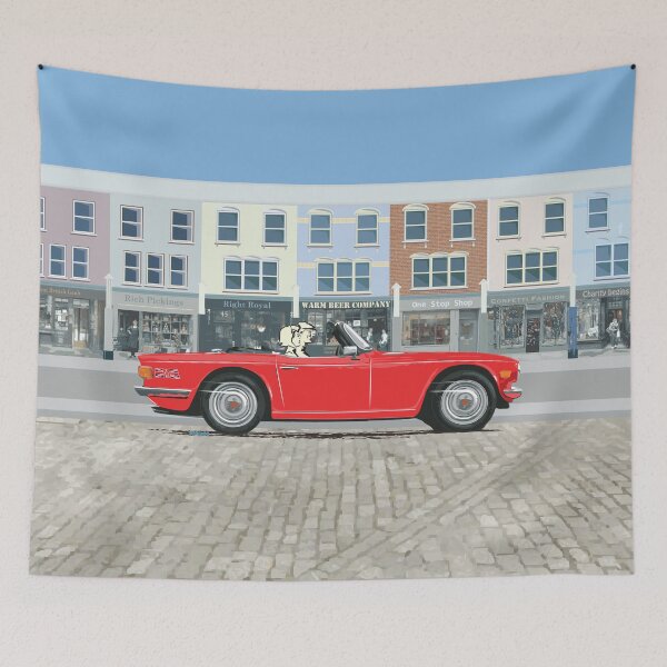 Item preview, Signal Red color TR6 – the Classic British Sports Car designed and sold by Bigs66.