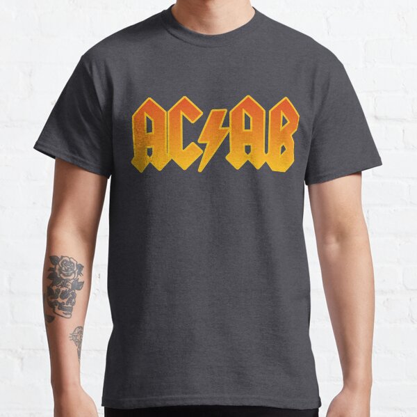 Vista previa del artículo con la obra «ACAB - Estilo AC / DC, degradado», diseñado y vendido por jacquesi97.