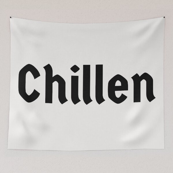 Item preview, Chillen Chill German Deutsch designed and sold by Time4German.