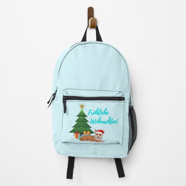 Item preview, "Fröhliche Weihnachten!" -Cute Corgi Xmas Holiday designed and sold by PandaSoul.
