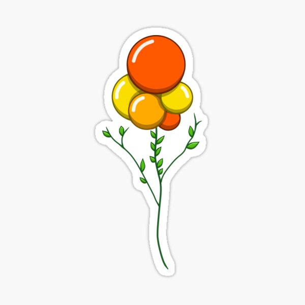 Item preview, Balloons | Leaves | Summer | Orange Green Yellow designed and sold by Wintre2.