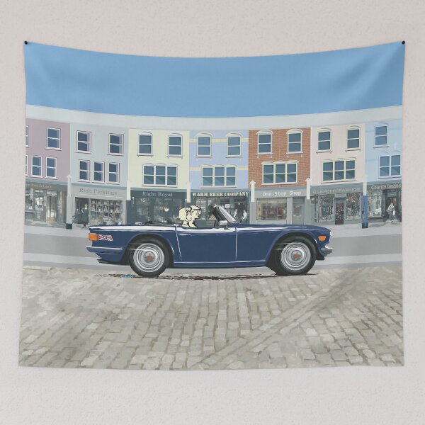 Item preview, Royal Blue color TR6 – the Classic British Sports Car designed and sold by Bigs66.