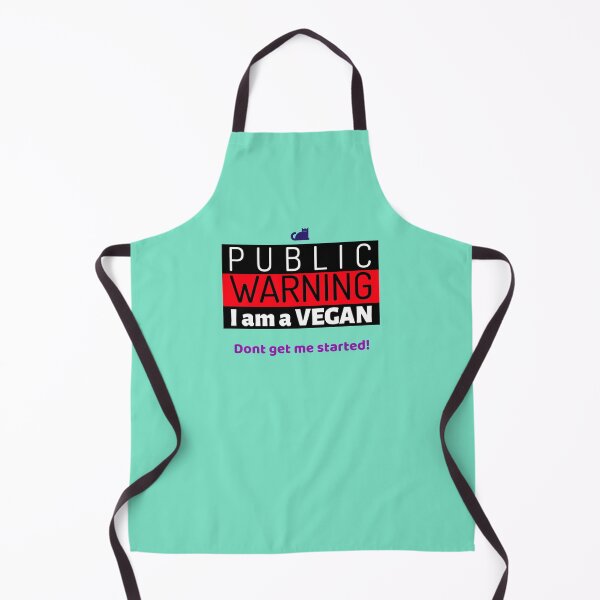 Item preview, vegan warning designed and sold by drprintz.