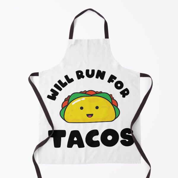 Item preview, Will Run For Tacos designed and sold by YueHeng Creates ⭐⭐⭐⭐⭐.