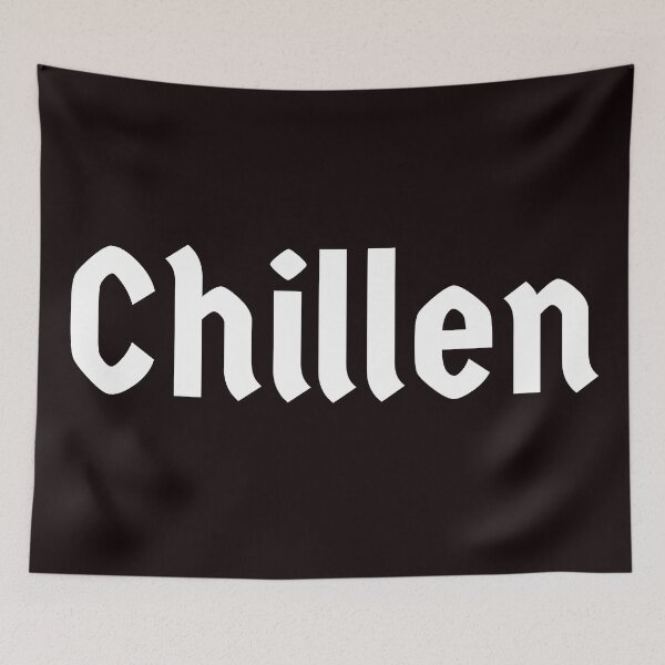 Item preview, Chill Chillen Relax Funny German Writing designed and sold by Time4German.