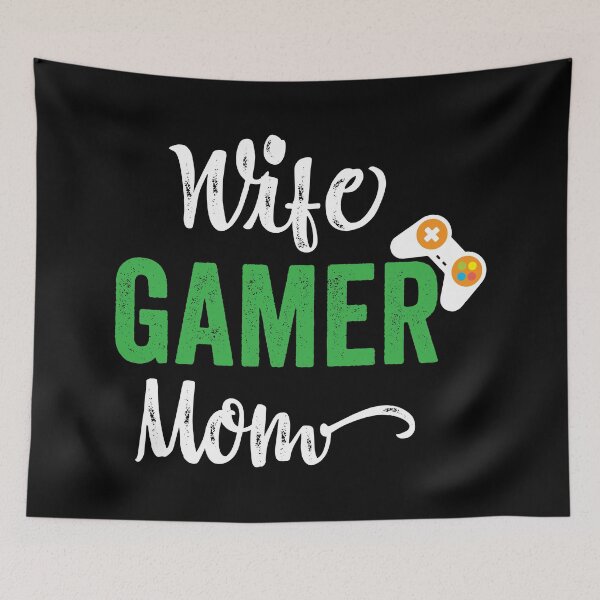 Item preview, Wife Gamer Mom designed and sold by mdnrsakib.