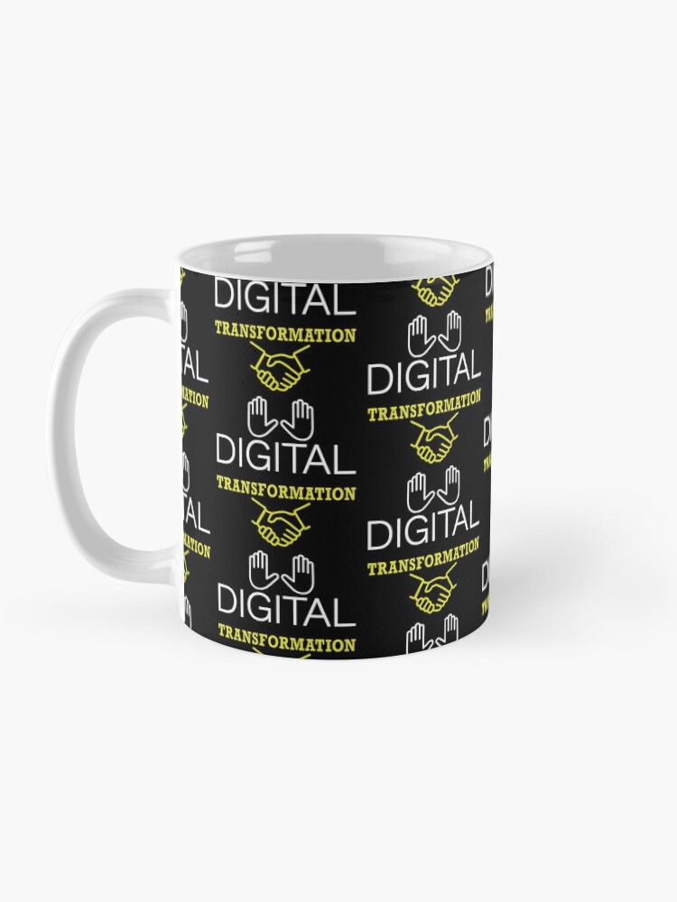 Alternate view of Digital Transformation. Mug