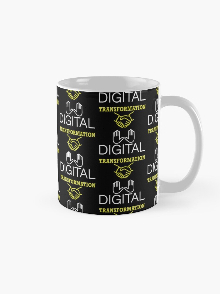 Alternate view of Digital Transformation. Mug