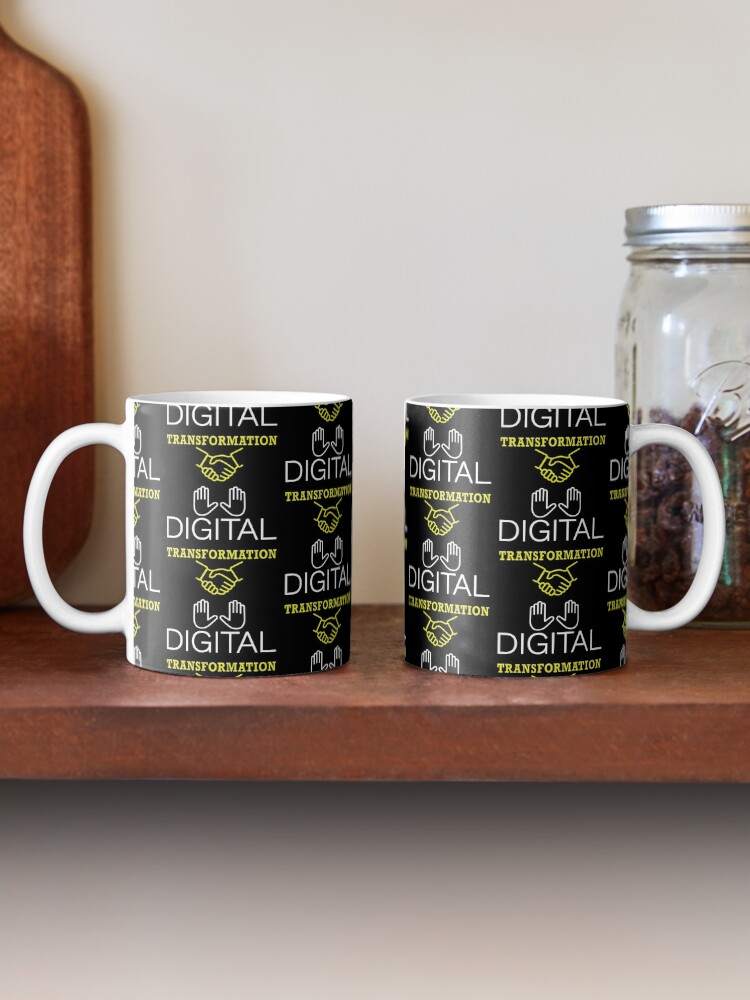 Alternate view of Digital Transformation. Mug