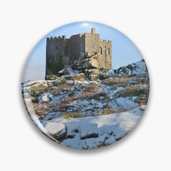 Item preview, Carn Brea Castle in the snow designed and sold by bitm2007.