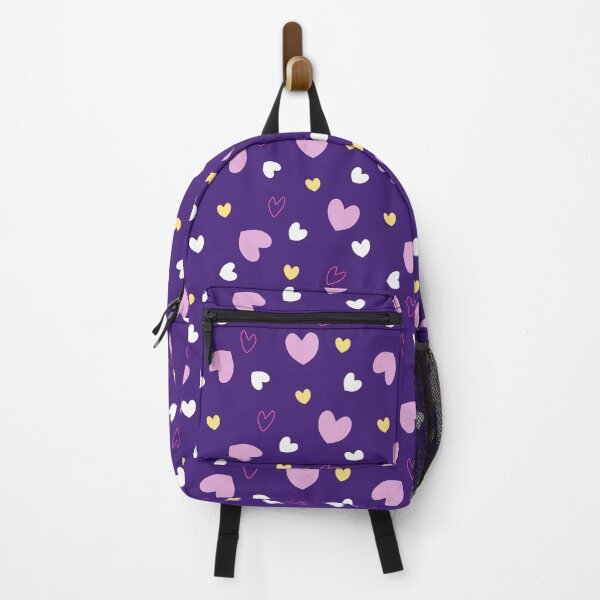 Item preview, Ditsy Little Heart Pattern Purple designed and sold by CalicoCatCyber.
