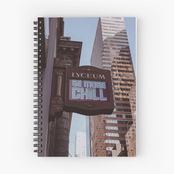 Item preview, Be more chill on Broadway Fall edition designed and sold by taylor-lang.