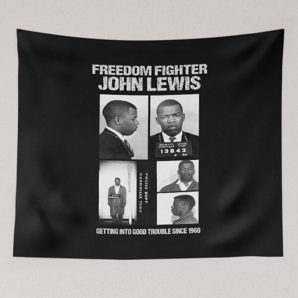Item preview, Freedom Fighter John Lewis Leader Hero designed and sold by Mitzionne.