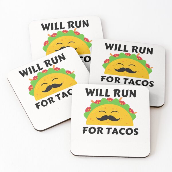Item preview, Will run for tacos designed and sold by Dear-Ashlin.