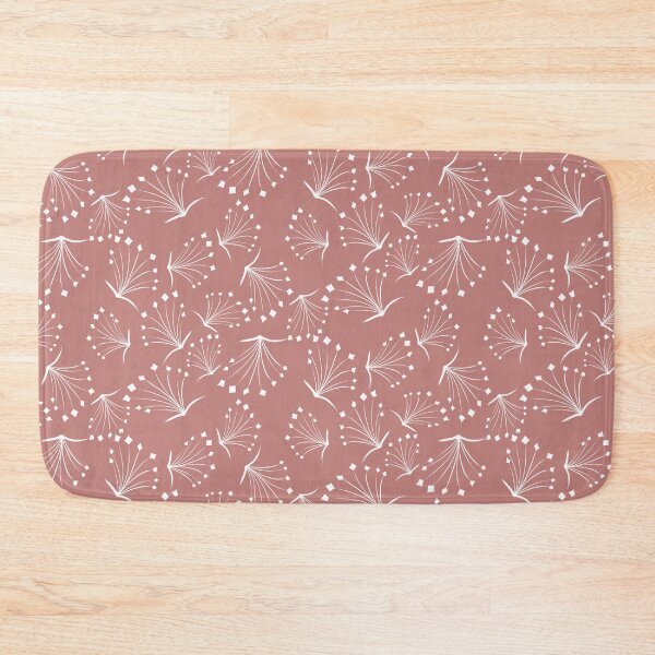 Item preview, Red Square Flowers Pattern designed and sold by EllinorS.
