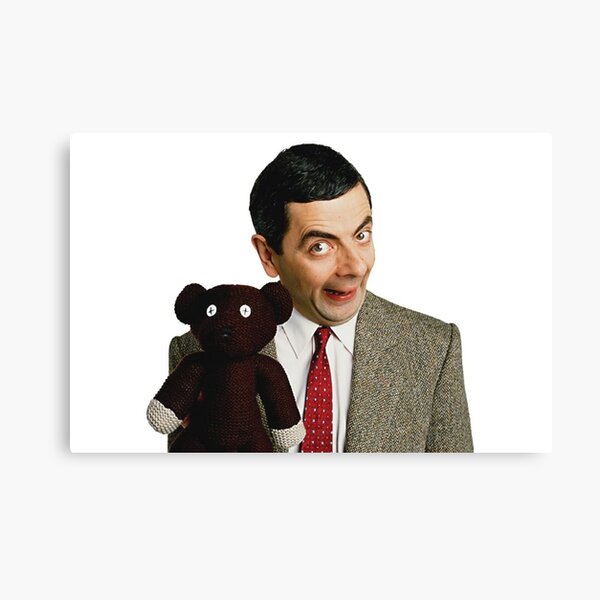 M. Bean et Teddy Impression sur toile