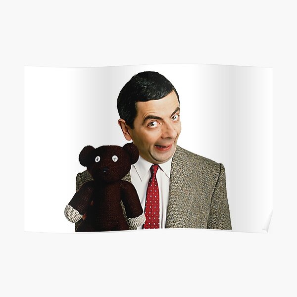 Mr. Bean and Teddy Poster