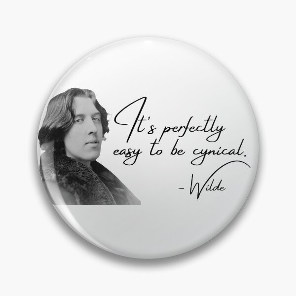 Item preview, It's Perfectly Easy to Be Cynical -Wilde designed and sold by bardnbangtan.